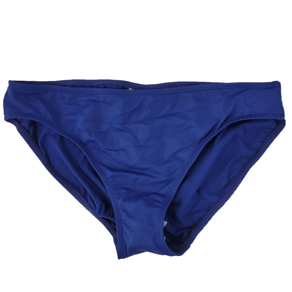 Ralph Lauren Bikini Bottoms Size XXL Blue Hipster Full Coverage Swim Womens